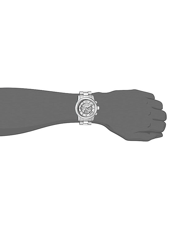 Relógio Michael Kors Runway MK8086 Prateado