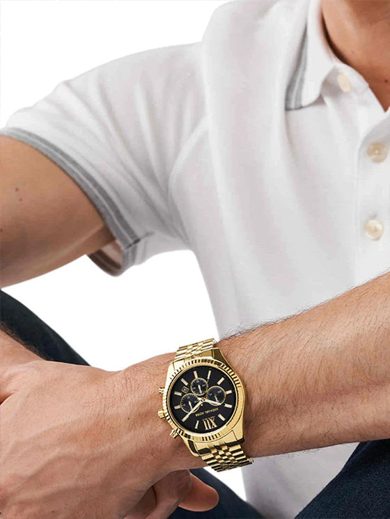 Relógio Michael Kors Lexington MK8286 Dourado