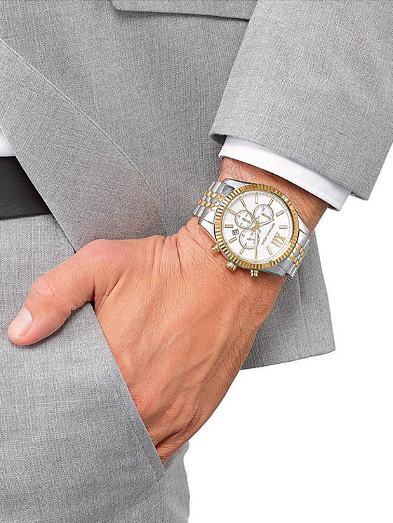 Relógio Michael Kors Lexington MK8344 Prata