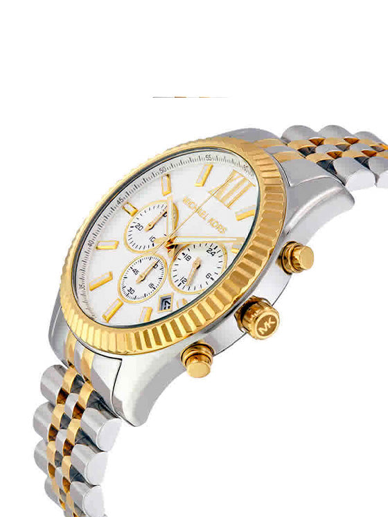 Relógio Michael Kors Lexington MK8344 Prata