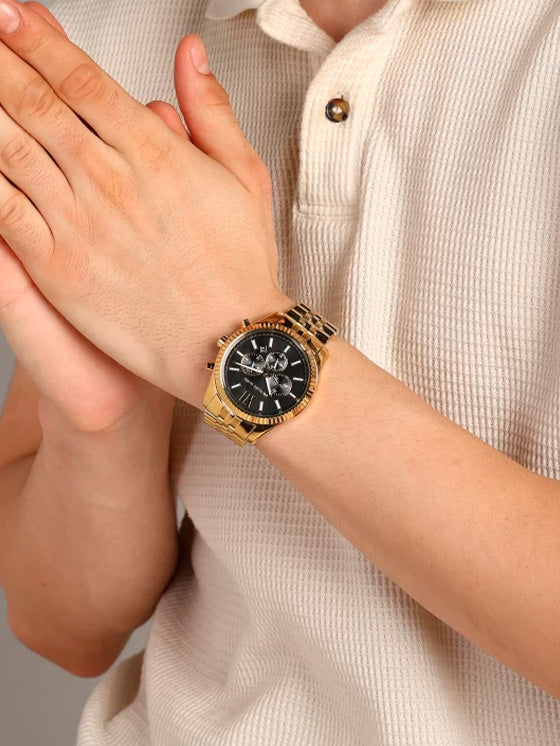 Relógio Michael Kors Lexington MK8286 Dourado