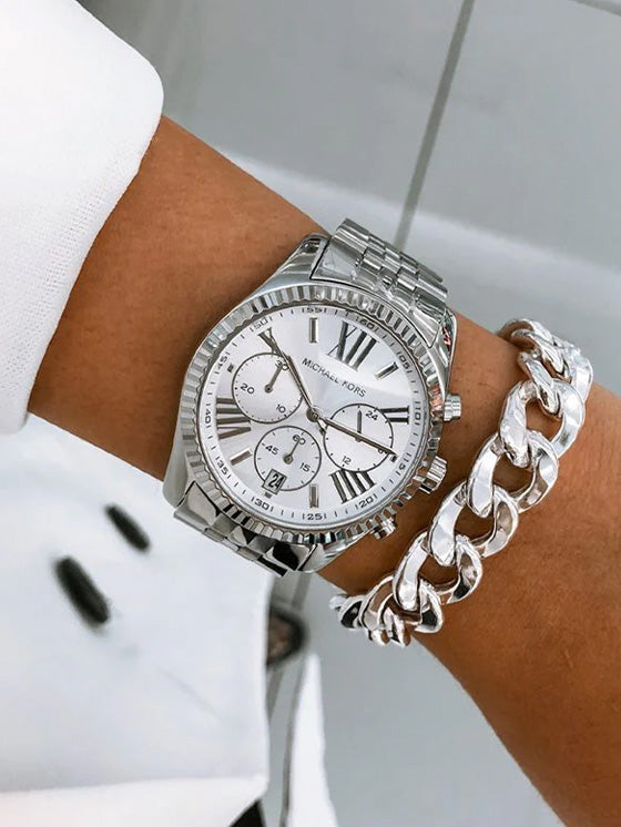 Relógio Michael Kors Lexington Cronógrafo Feminino MK5555