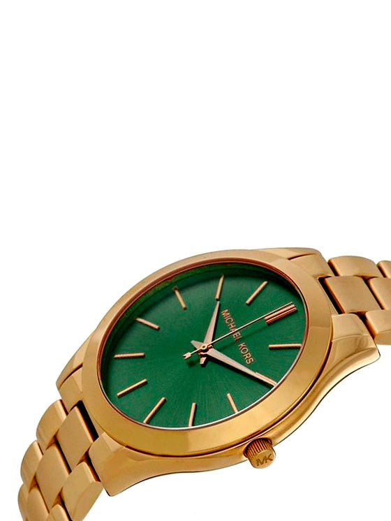 Orologio Michael Kors Slim Runway MK3435 Dorato