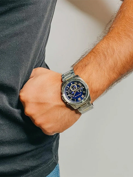 Relógio Michael Kors Brecken MK8437 Prateado