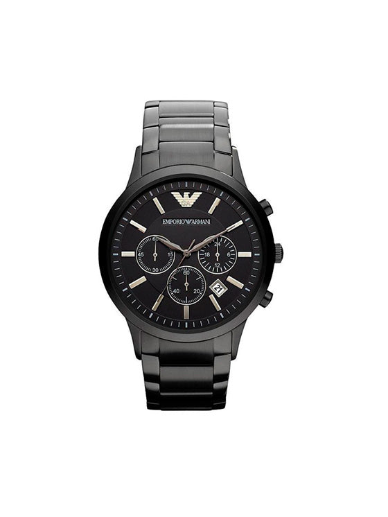 Relógio Emporio Armani Renato AR2453 para Homem – Aço Inoxidável Preto