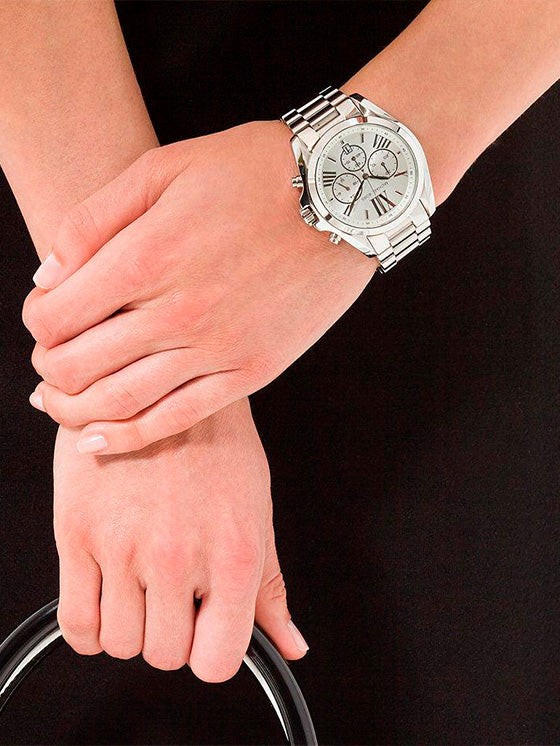Relógio Unissexo Michael Kors Bradshaw MK5535 Prata