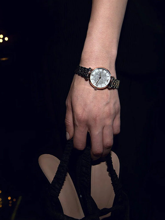 Relógio Emporio Armani Mulher AR1926 bicolor