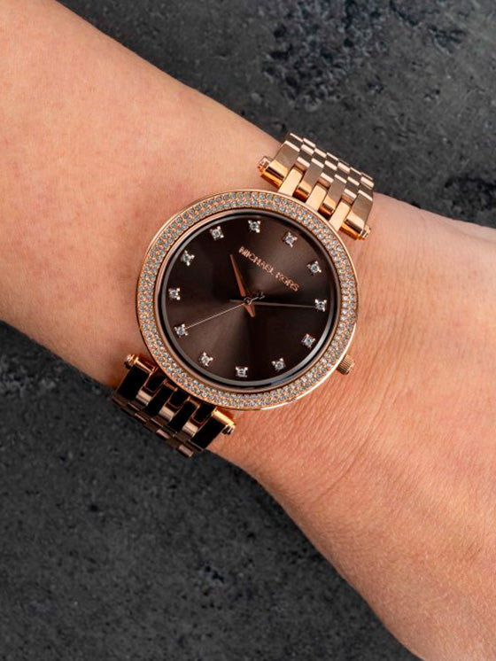 Relógio Michael Kors Darci MK3217 Ouro Rosa