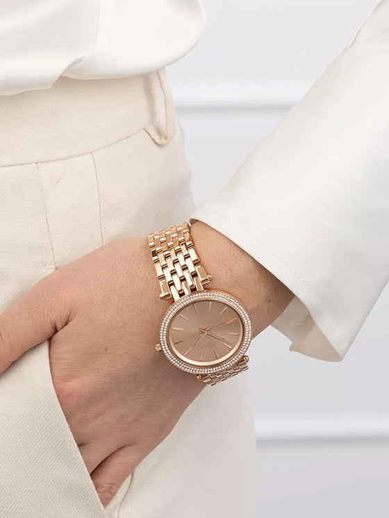 Relógio Michael Kors Darci Mulher MK3192 Ouro Rosa