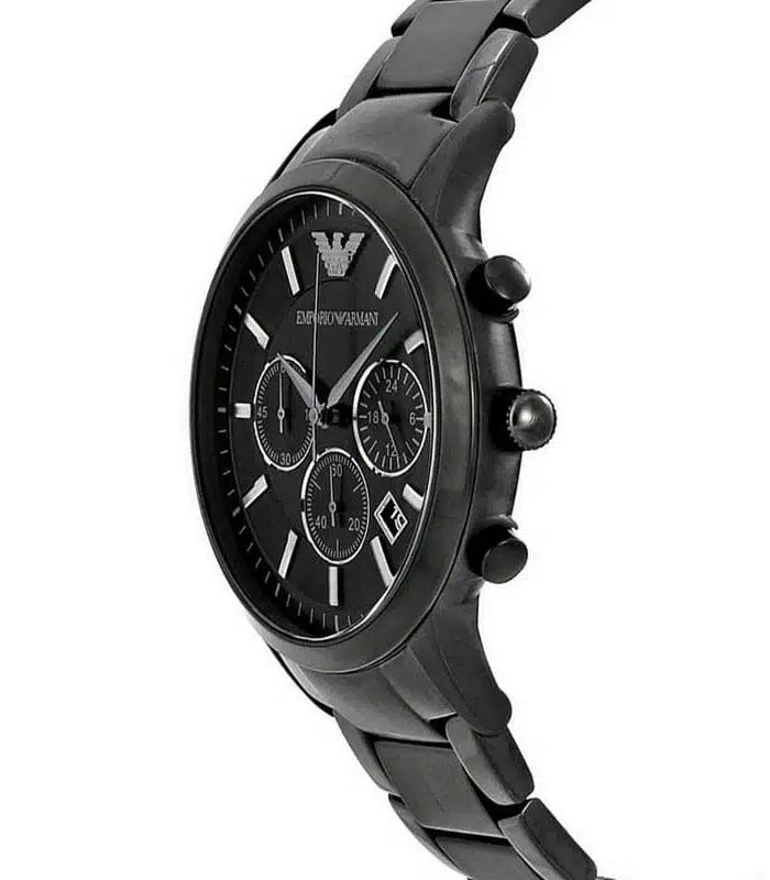 Relógio Emporio Armani Renato AR2453 para Homem – Aço Inoxidável Preto