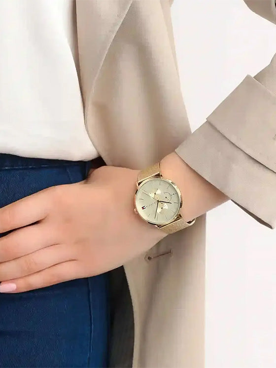 Relógio Tommy Hilfiger Jenna 1781943 Dourado