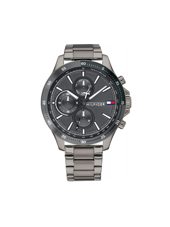 Relógio Tommy Hilfiger Bank 1791719 Cinza