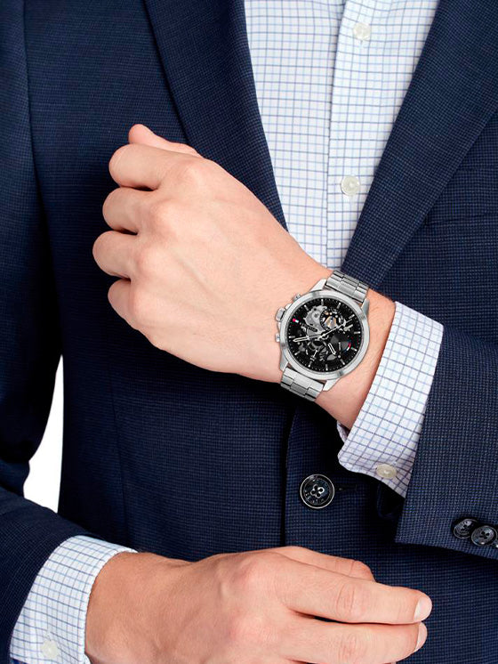 Relógio Tommy Hilfiger Henry 1710477 Prateado