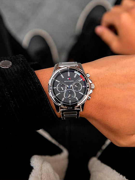 Relógio Tommy Hilfiger Mason 1791936 Prateado
