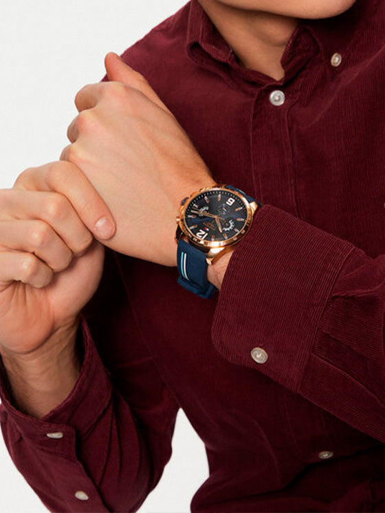 Relógio Tommy Hilfiger Decker 1791474 Azul