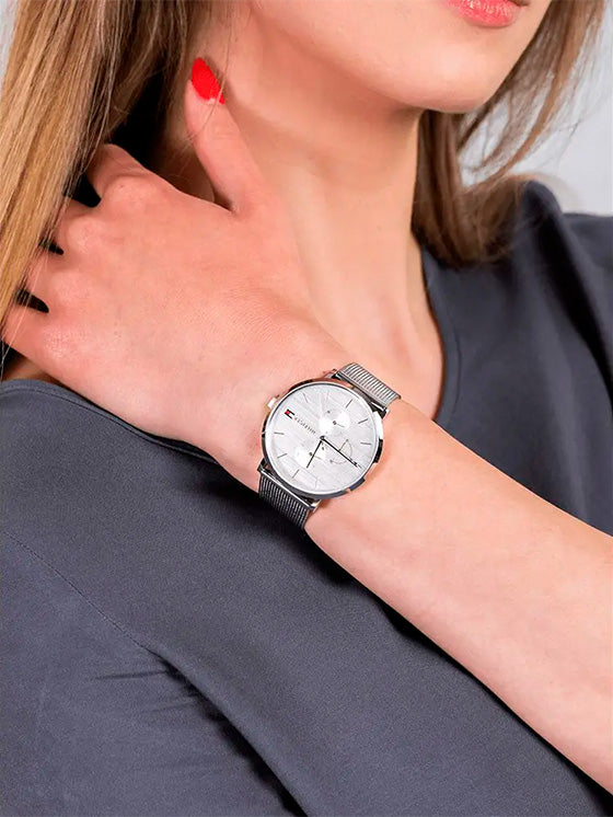 Relógio Tommy Hilfiger Jenna 1781942 Prateado