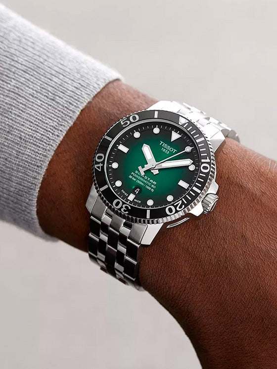 Relógio Tissot Seastar 1000 Powermatic 80 T120.407.11.091.01