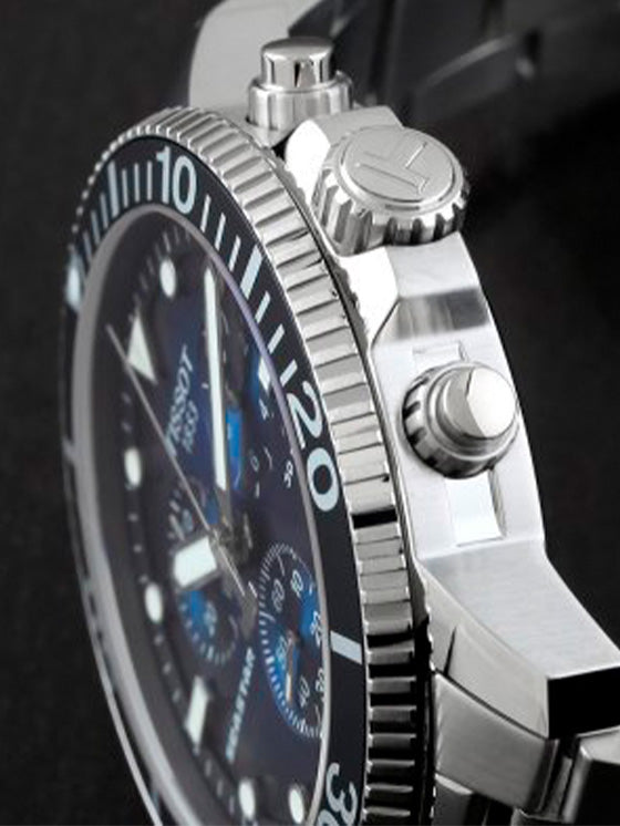 Relógio Tissot Seastar Chronograph T120.417.17.041.00 Prateado