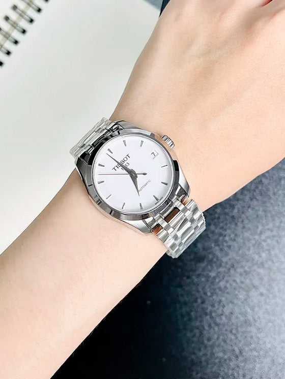 Relógio Tissot Couturier T035.207.11.011.00 Prateado