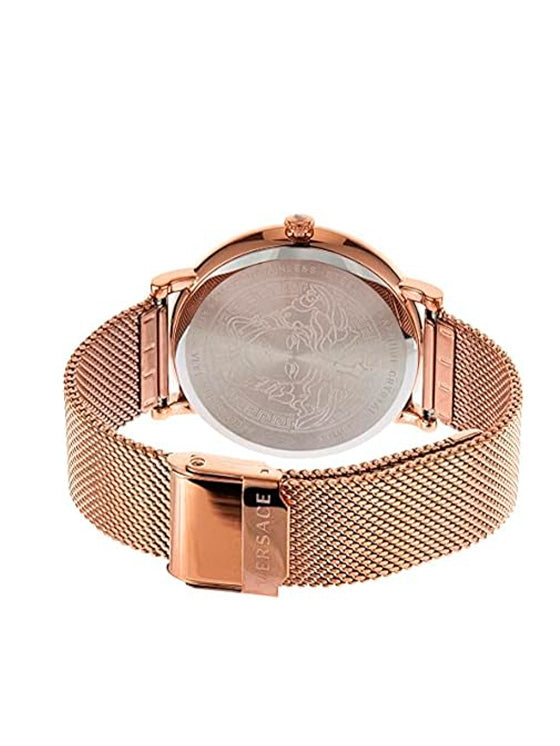 Relógio Versace V Circle VE81030/19 Ouro Rosa