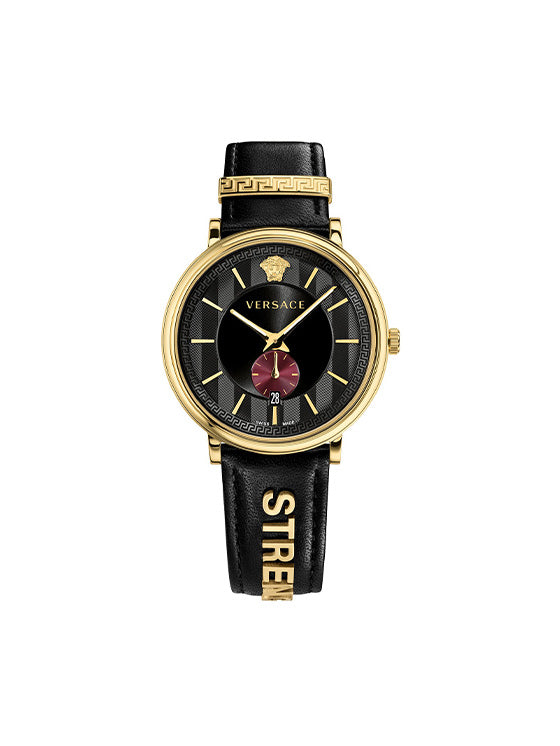 Reloj Versace V-Circle Hombre Oro VBQ050017