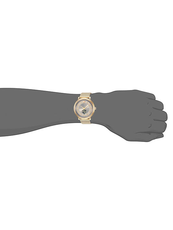 Reloj Versace V-Circle Hombre Oro VBQ070017