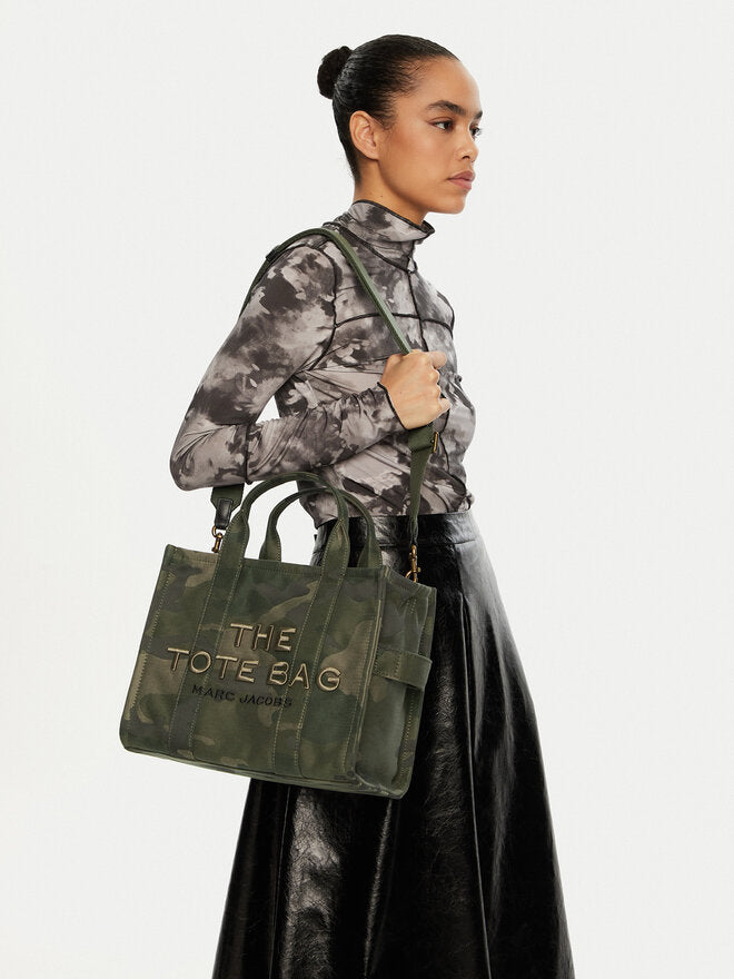Bolsa Tote Marc Jacobs The Camo Medium Cáqui