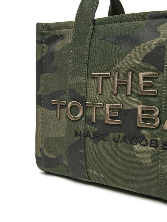 Bolsa Tote Marc Jacobs The Camo Medium Cáqui