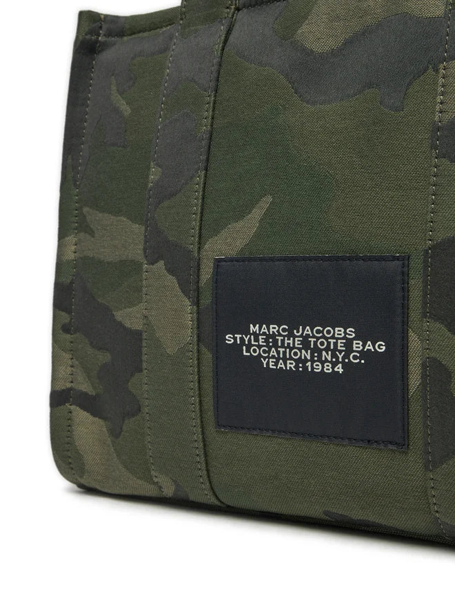 Bolsa Tote Marc Jacobs The Camo Medium Cáqui