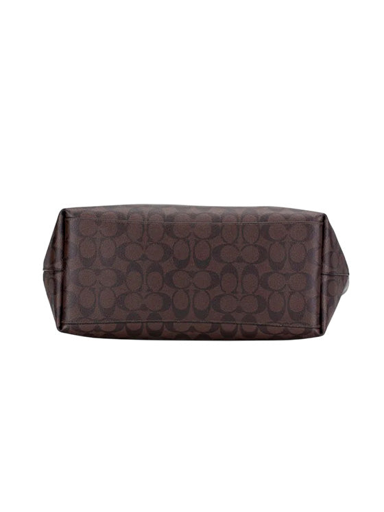 Bolso Coach Lona Signature Canvas Café