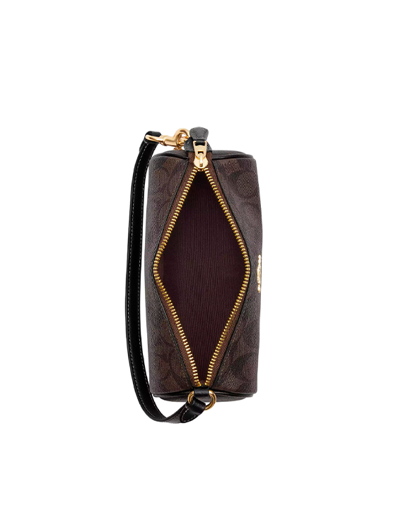 Bolsa Barril Nolita Coach Barril Castanho Escuro