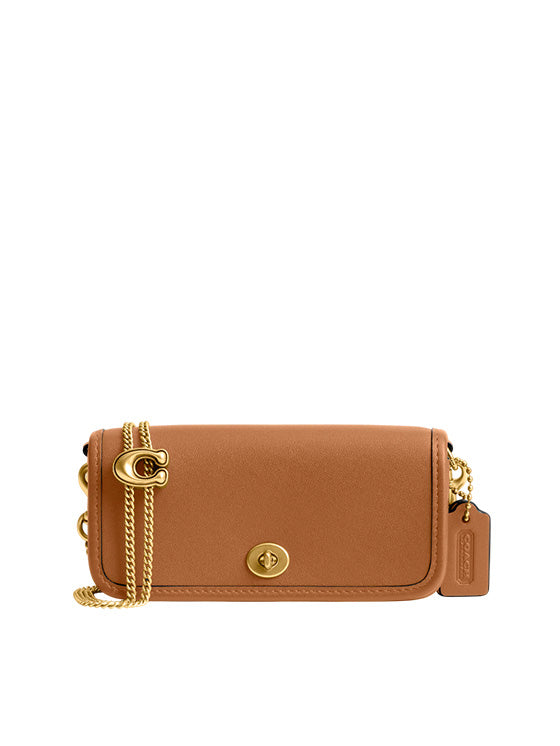 Bolso Coach Dinky Bag 14 Cuero Marrón
