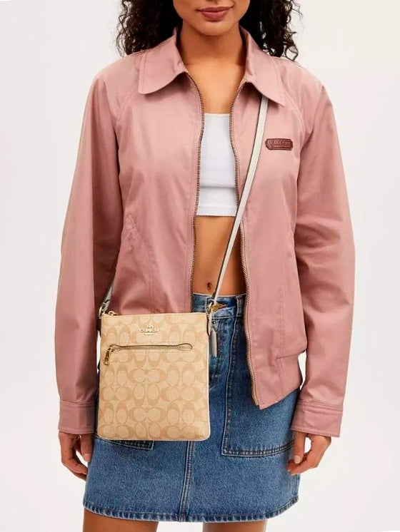 Bolso Coach Crossbody Mini Rowan Khaki