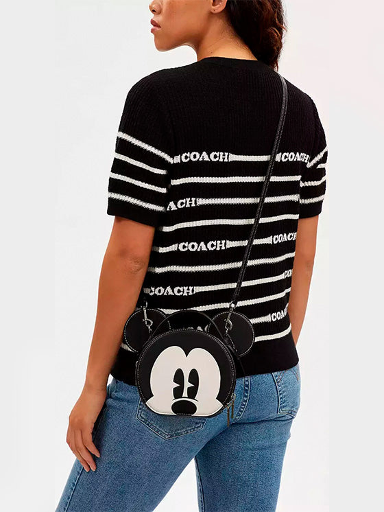 Umhängetasche Mickey Mouse Coach X Disney Schwarz