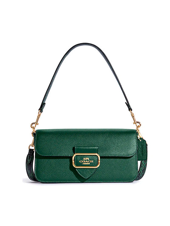 Saco de ombro Coach Morgan Verde