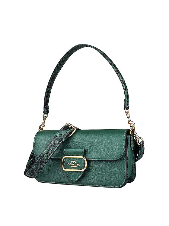 Saco de ombro Coach Morgan Verde