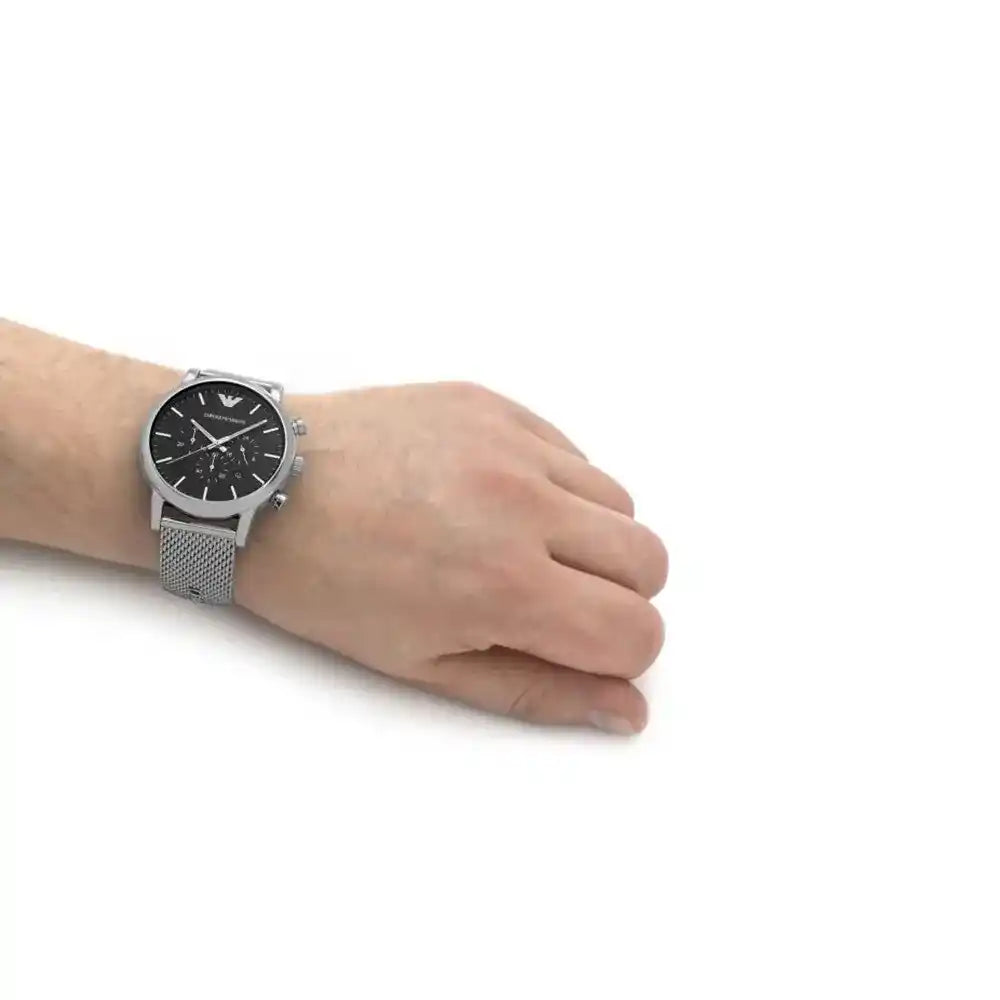 Relógio Emporio Armani Luigi Chronograph AR1808 Prateado