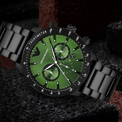 Relógio Emporio Armani Mario AR11472 Preto