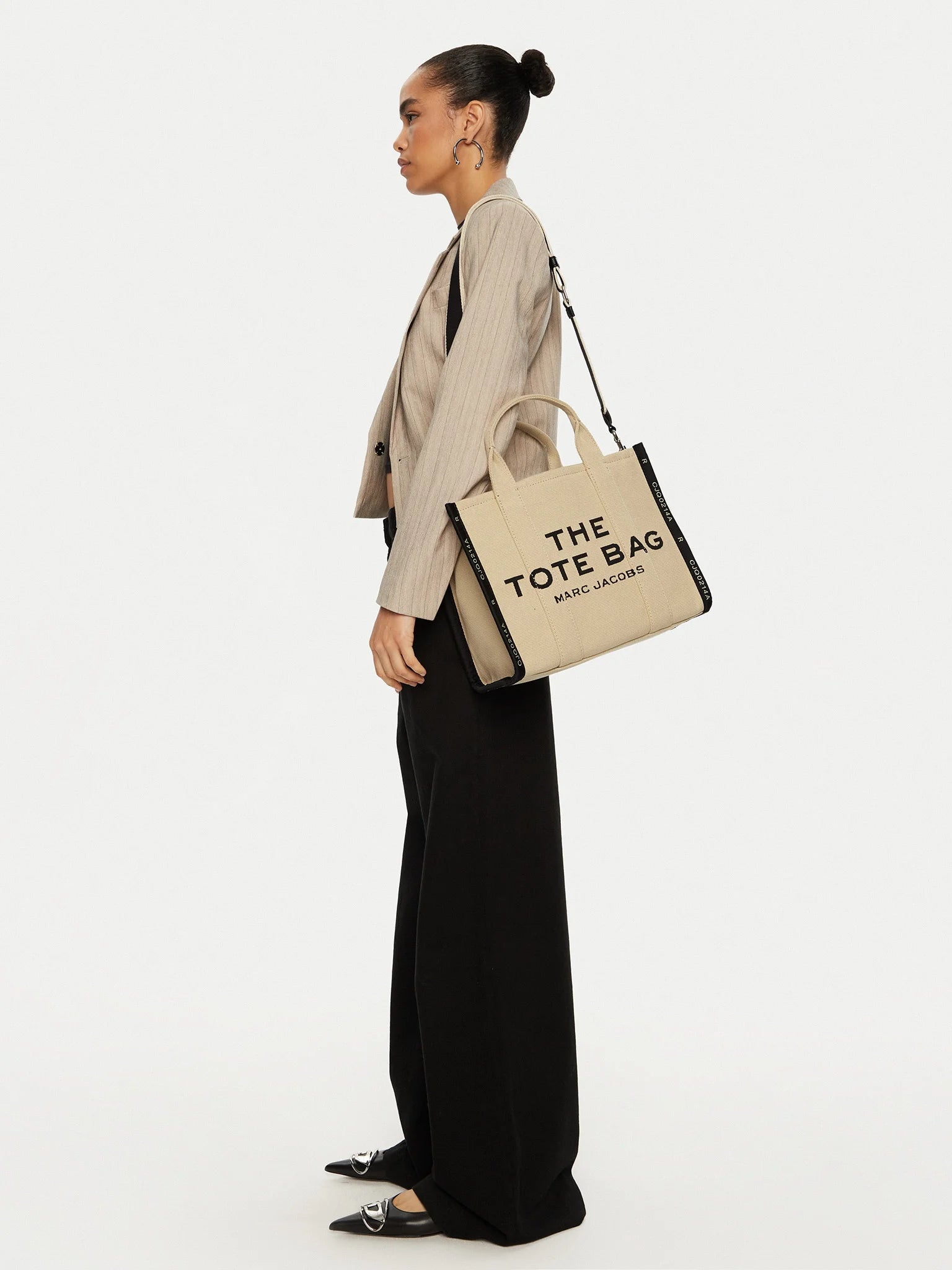 Bolsa Marc Jacobs The Jacquard Média M0017027 Warm Sand