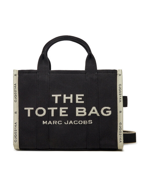 Bolsa Tote Média Marc Jacobs The Jacquard Preto