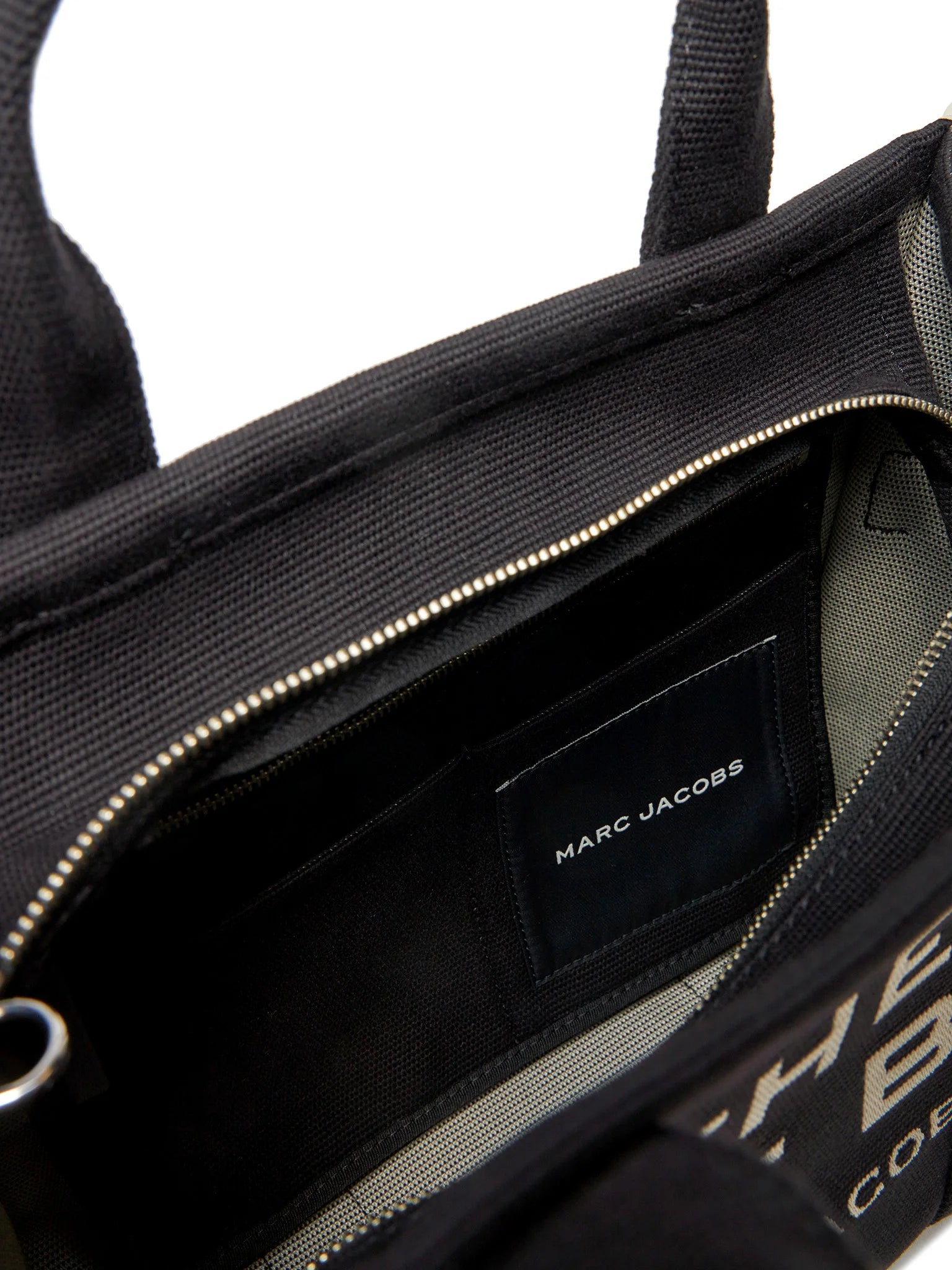 Bolsa Tote Média Marc Jacobs The Jacquard Preto