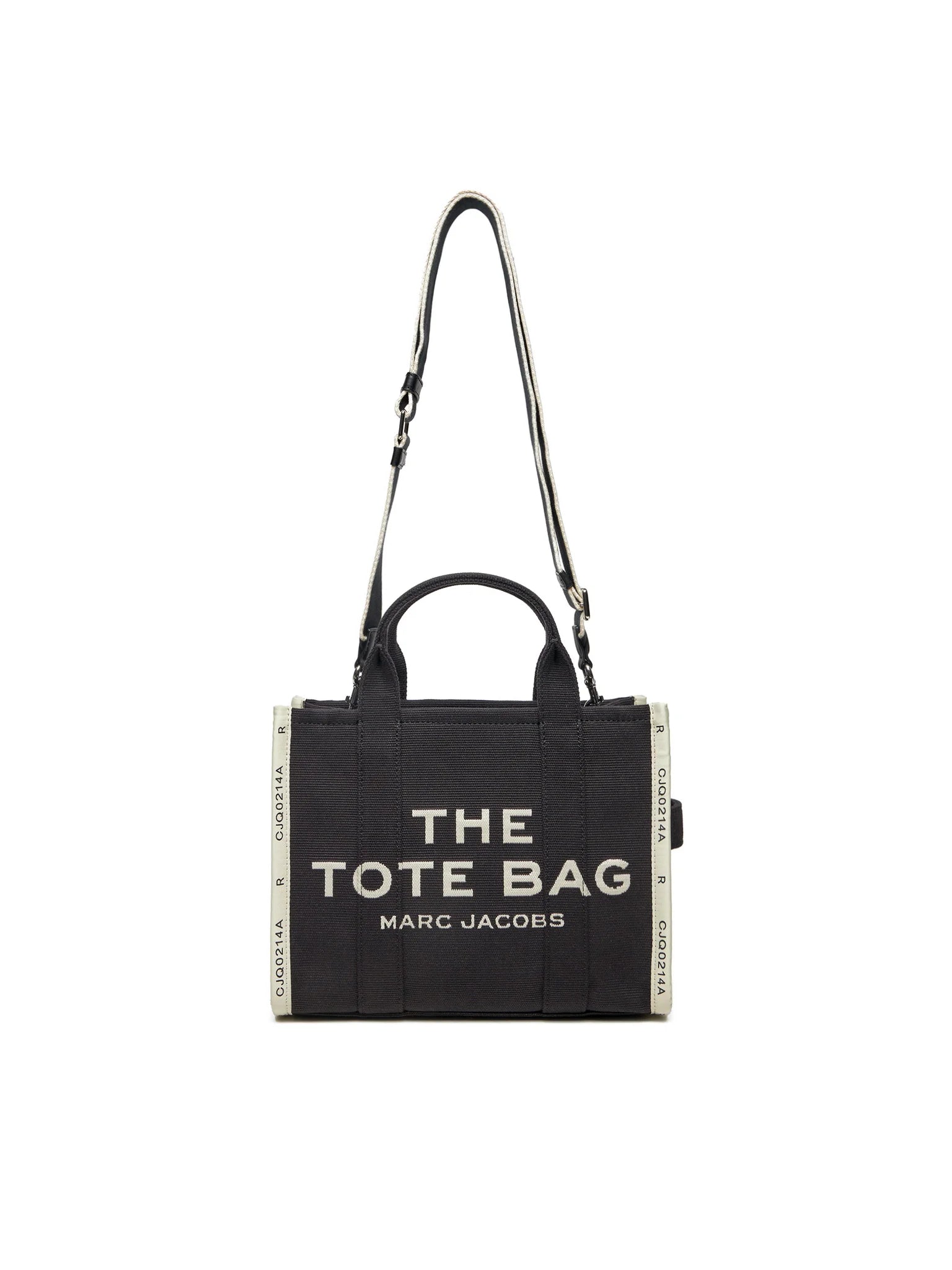 Bolsa Tote Média Marc Jacobs The Jacquard Preto