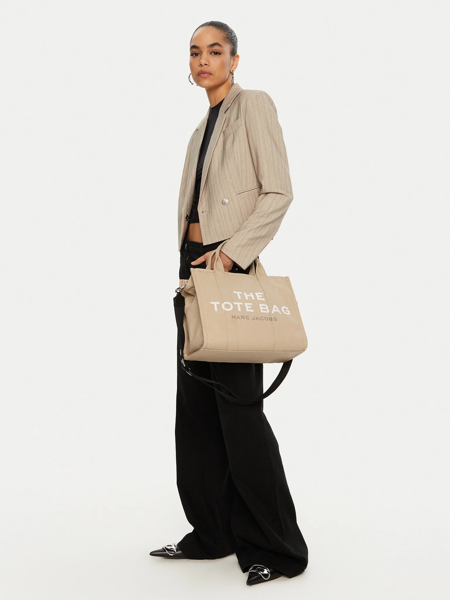 Bolsa de Mão Marc Jacobs M0016161 em Bege