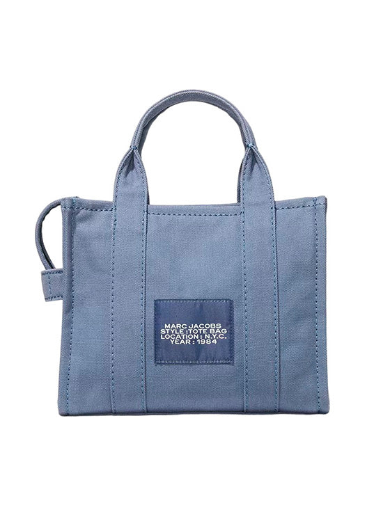Borsa a mano Tote Marc Jacobs Small Blu medio