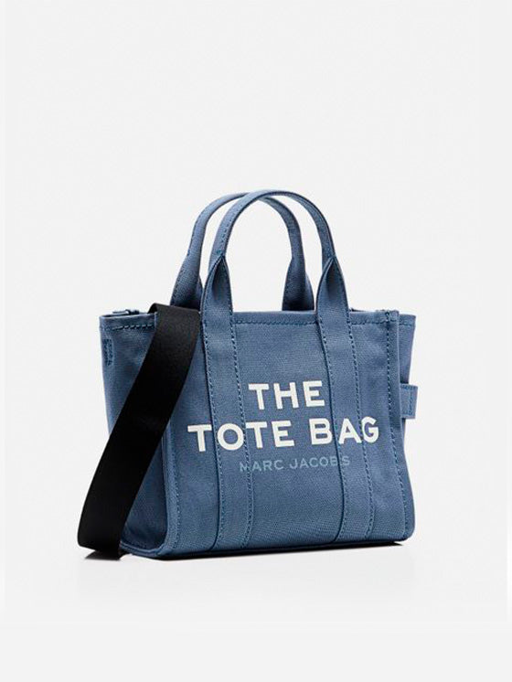 Borsa a mano Tote Marc Jacobs Small Blu medio