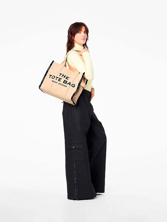 Bolsa Tote Marc Jacobs The Jacquard Large Bege
