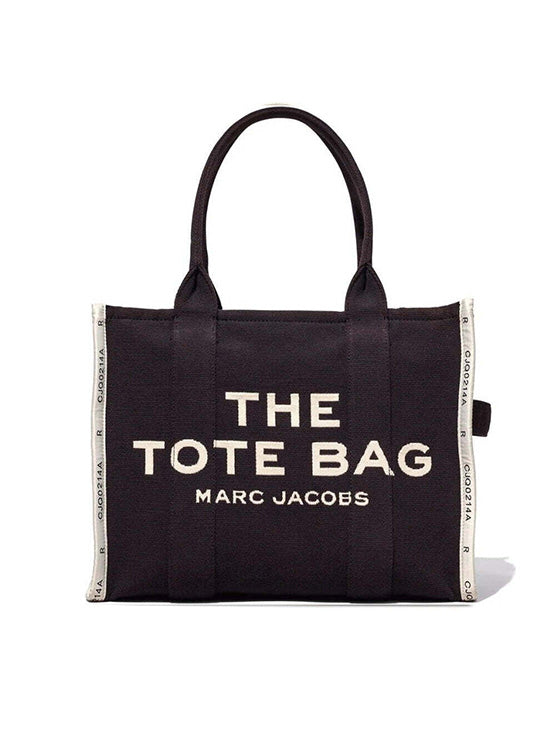 Bolsa Tote Marc Jacobs The Jacquard Large Preto