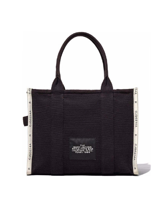 Bolsa Tote Marc Jacobs The Jacquard Large Preto