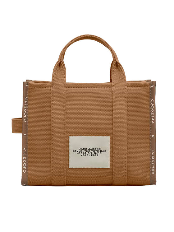 Bolsa Tote Marc Jacobs The Jacquard Medium Camel