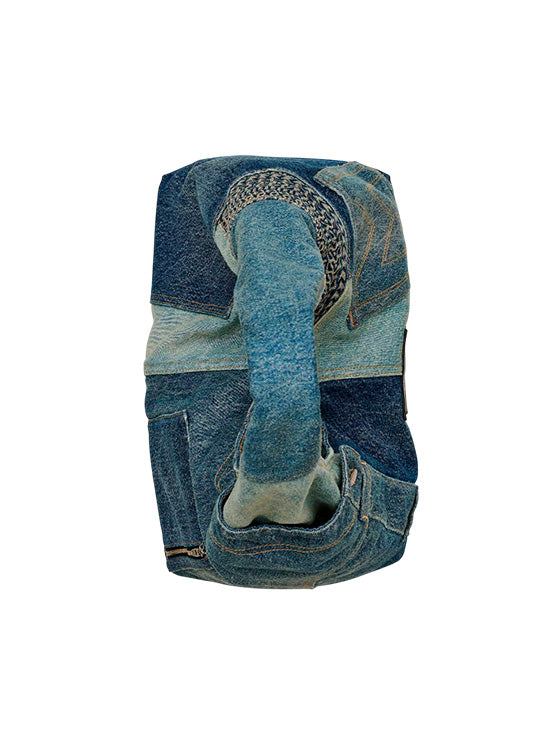 Borsa Marc Jacobs The Deconstructed Denim The Sack Indigo